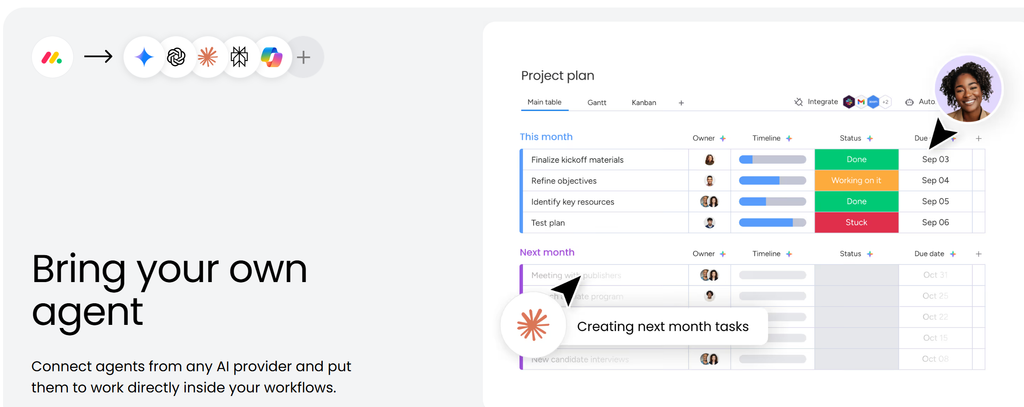 Airtable vs Monday
